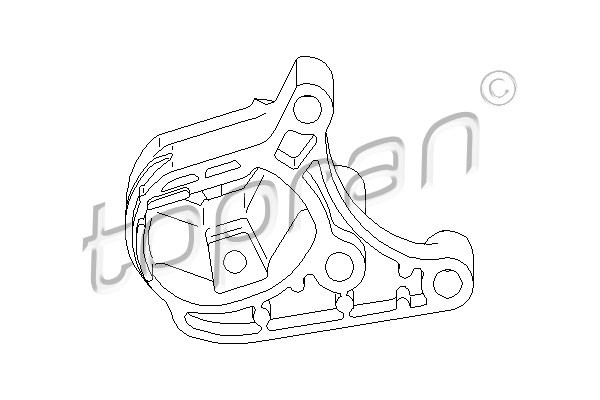 TOPRAN Lagerung, Motor