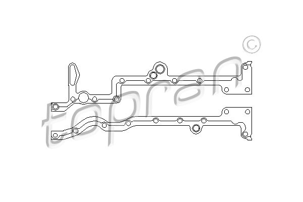 TOPRAN Dichtung, Ölwanne