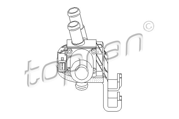 TOPRAN Kühlmittelregelventil