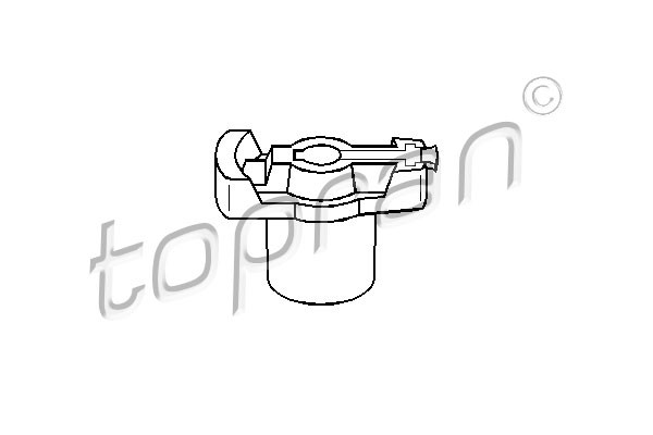 TOPRAN Zündverteilerläufer