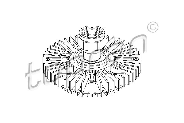 TOPRAN Kupplung, Kühlerlüfter