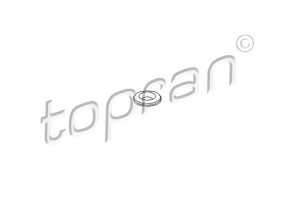 TOPRAN Wärmeschutzscheibe, Einspritzanlage