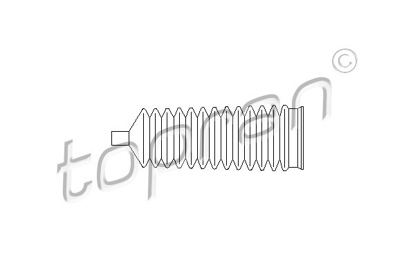 TOPRAN Faltenbalg, Lenkung