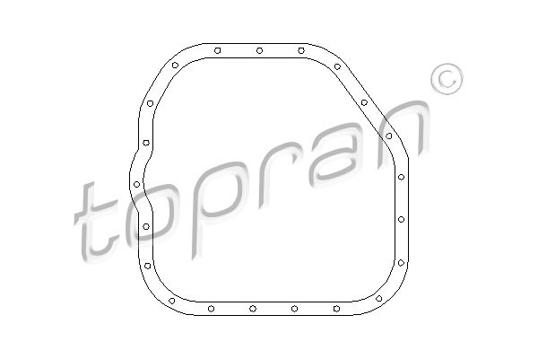 TOPRAN Dichtung, Ölwanne