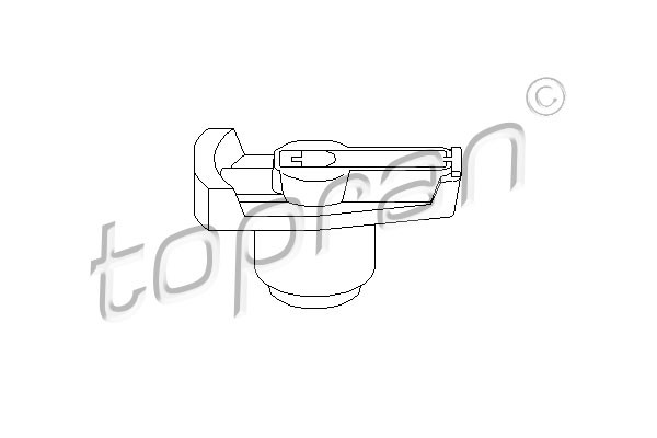 TOPRAN Zündverteilerläufer