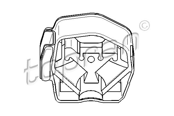 TOPRAN Lagerung, Motor