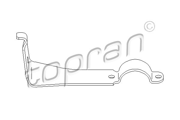 TOPRAN Halter, Stabilisatorlagerung