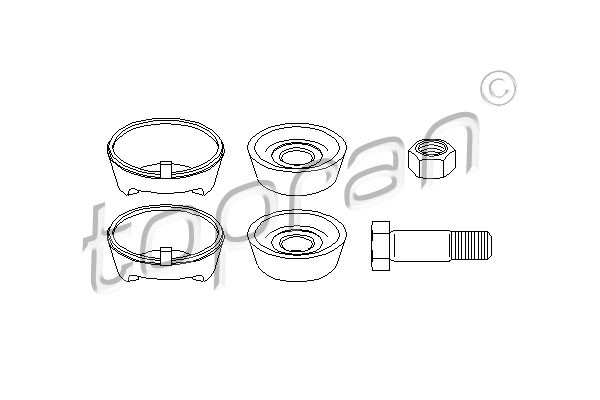 TOPRAN Reparatursatz, Querlenker