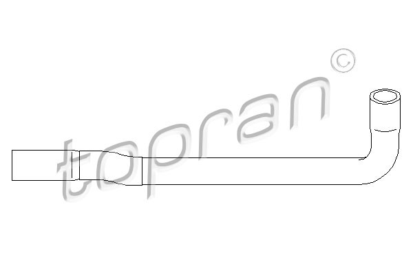 TOPRAN Kühlerschlauch