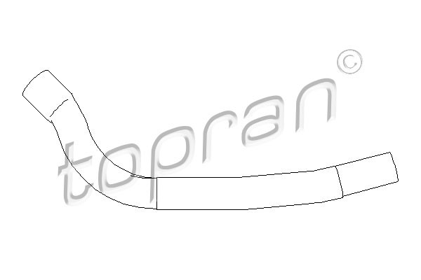 TOPRAN Kühlerschlauch