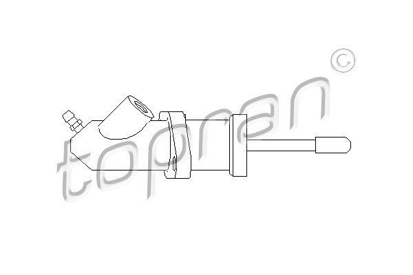 TOPRAN Nehmerzylinder, Kupplung