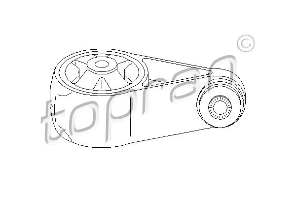 TOPRAN Lagerung, Motor