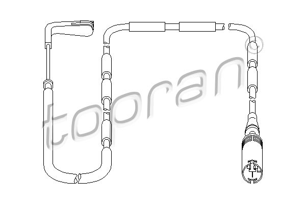 TOPRAN Sensor, Bremsbelagverschleiß