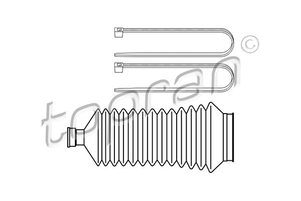TOPRAN Faltenbalgsatz, Lenkung
