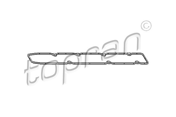 TOPRAN Dichtung, Zylinderkopfhaube