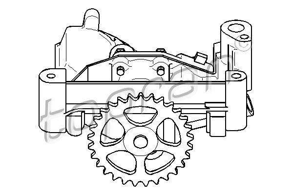 TOPRAN Ölpumpe