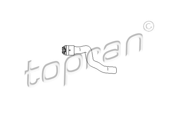 TOPRAN Kühlerschlauch