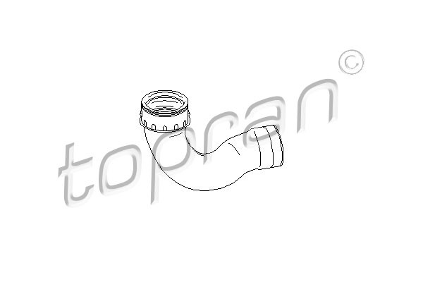 TOPRAN Ladeluftschlauch