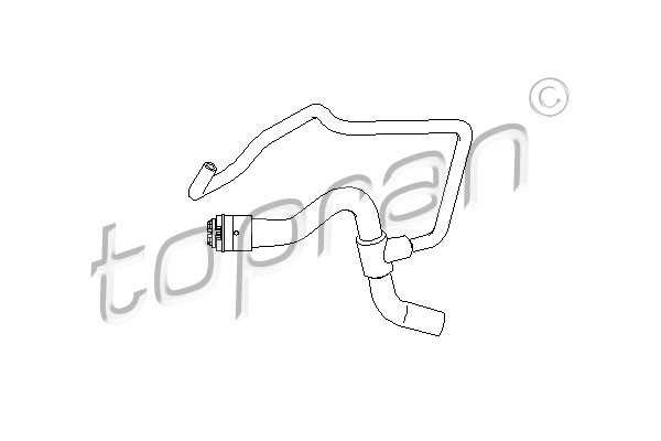 TOPRAN Kühlerschlauch