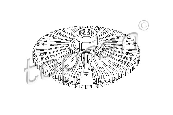 TOPRAN Kupplung, Kühlerlüfter