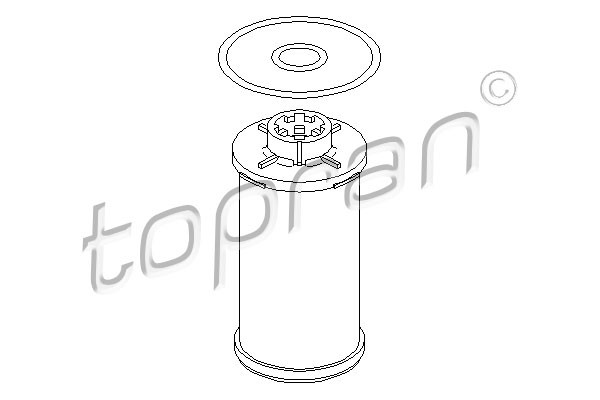 TOPRAN Hydraulikfilter, Automatikgetriebe