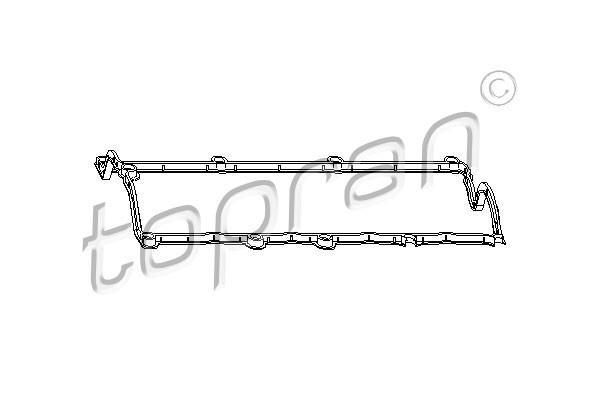 TOPRAN Dichtung, Zylinderkopfhaube