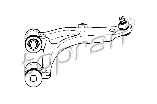 TOPRAN Lenker, Radaufhängung