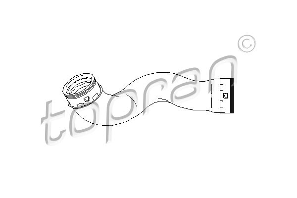 TOPRAN Ladeluftschlauch