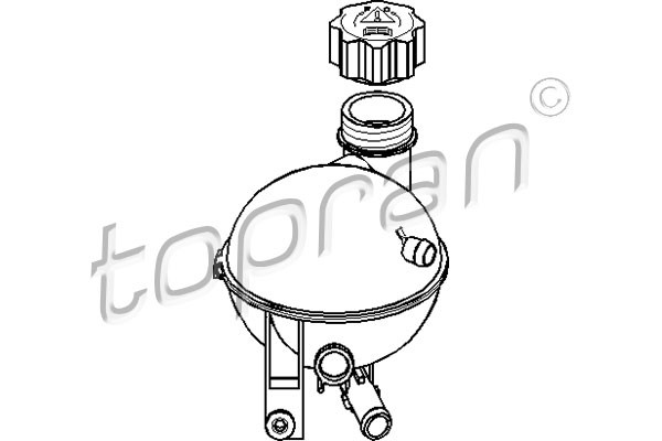 TOPRAN Ausgleichsbehälter, Kühlmittel