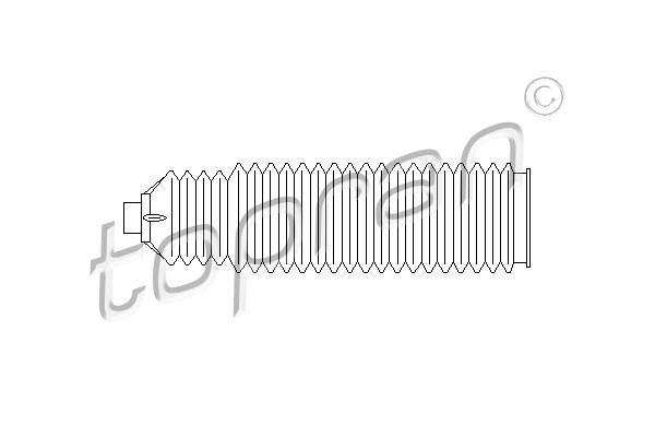 TOPRAN Faltenbalg, Lenkung