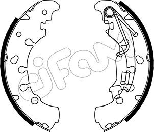 CIFAM Bremsbackensatz