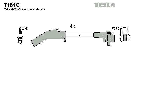 TESLA Zündleitungssatz