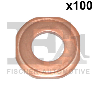 FA1 Wärmeschutzscheibe, Einspritzanlage