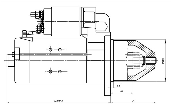 PRESTOLITE ELECTRIC Starter