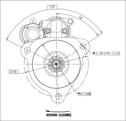PRESTOLITE ELECTRIC Starter