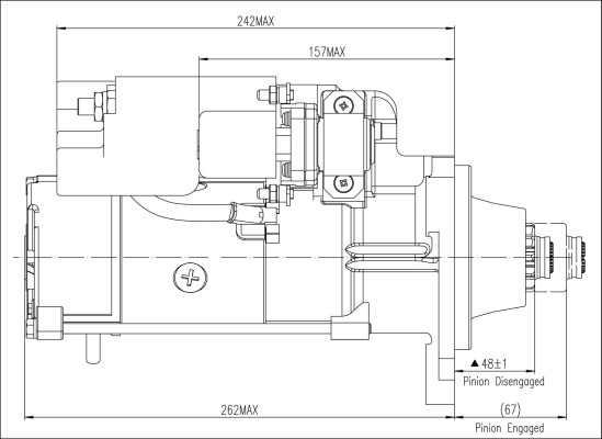 PRESTOLITE ELECTRIC Starter