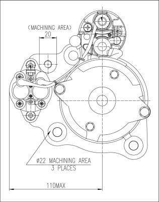 PRESTOLITE ELECTRIC Starter