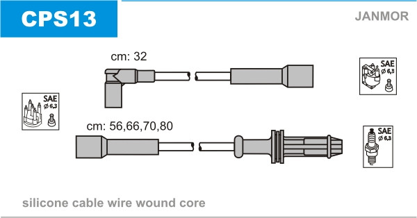 JANMOR Zündleitungssatz