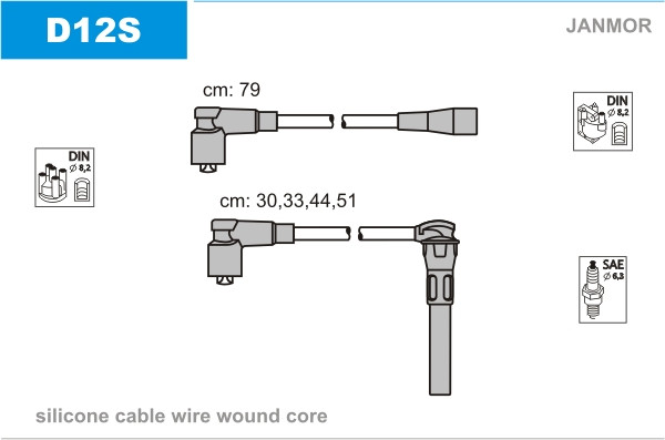 JANMOR Zündleitungssatz