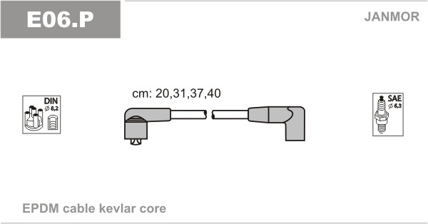 JANMOR Zündleitungssatz