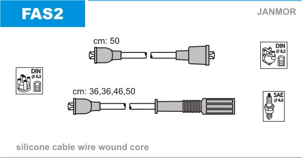 JANMOR Zündleitungssatz