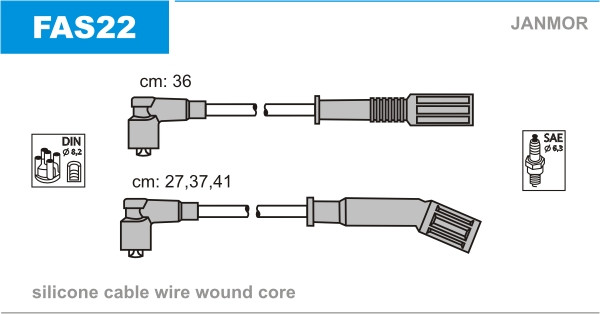 JANMOR Zündleitungssatz