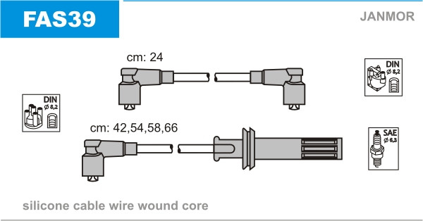 JANMOR Zündleitungssatz