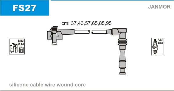 JANMOR Zündleitungssatz