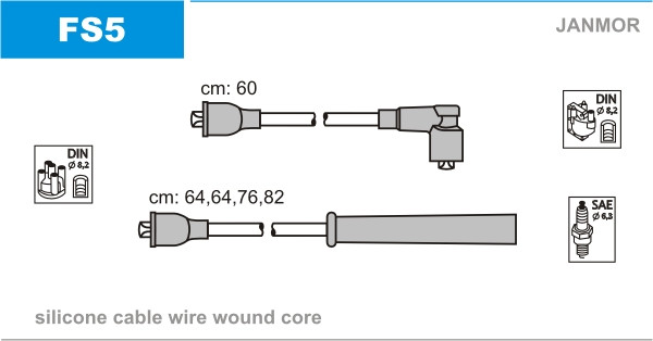 JANMOR Zündleitungssatz