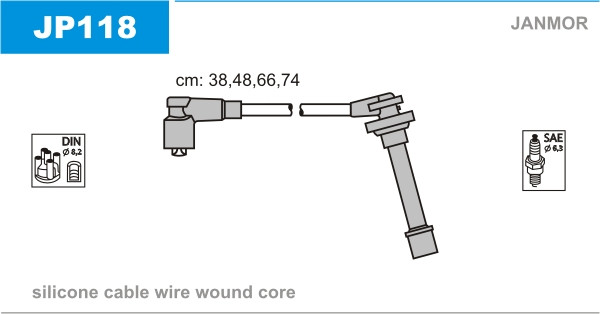 JANMOR Zündleitungssatz