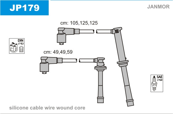 JANMOR Zündleitungssatz