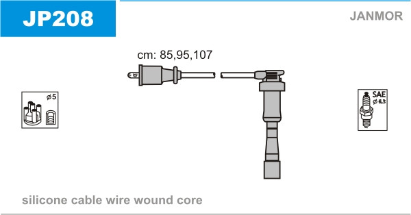JANMOR Zündleitungssatz