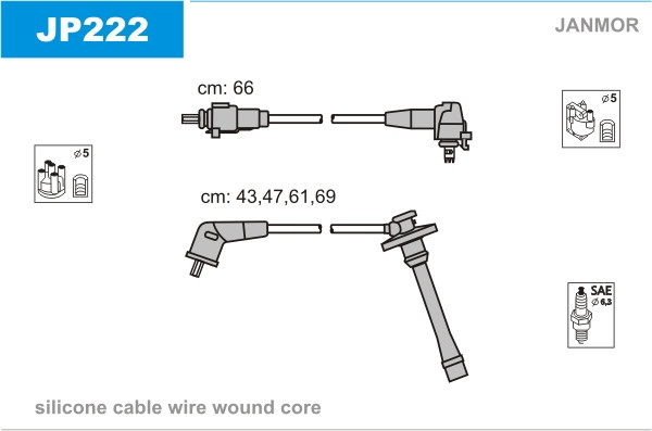 JANMOR Zündleitungssatz