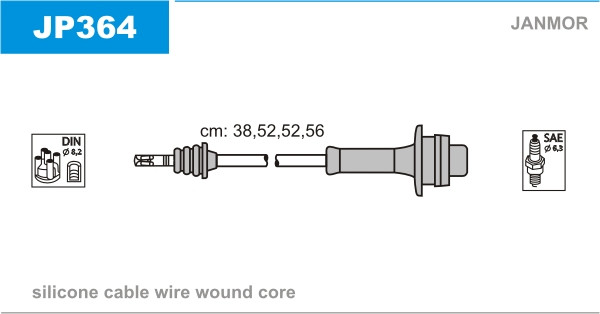JANMOR Zündleitungssatz
